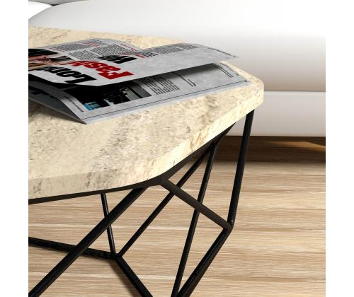 Kohvilaud Diamond - Travertine