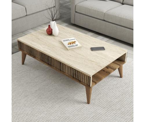 Milan - Walnut, Travertine