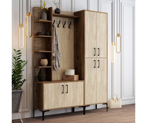 Viyana Da - Walnut, Travertine