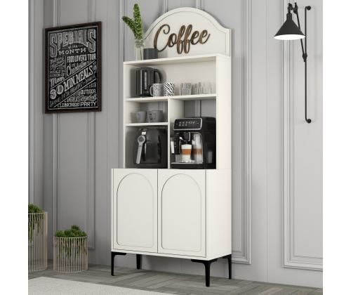 Kohvilaud Lyon 80 - Cream, Black