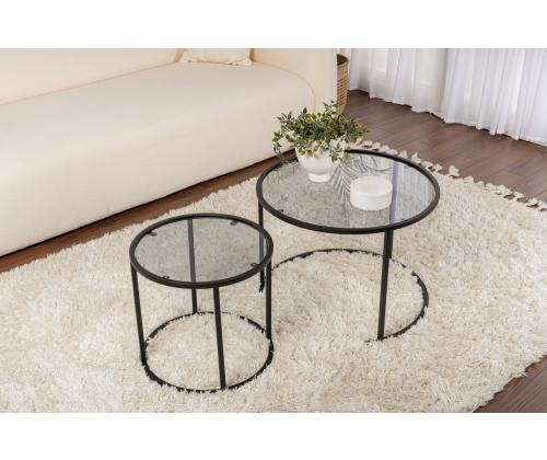 Kohvilaud Aurum - 60, 42 - Black, Grey