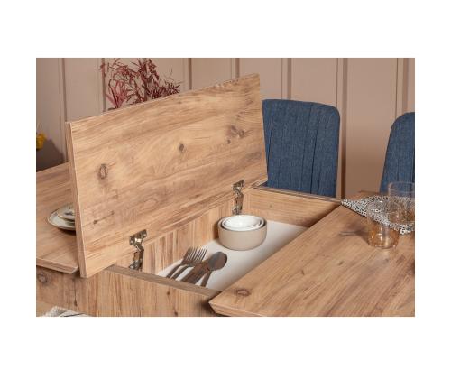 Mööblikomplekt toolid Vina 1048 - Dark Blue, Atlantic