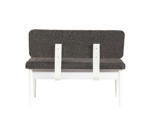 Vina Bank Anthracite, White