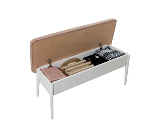 Vina Bench White, Stone