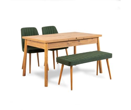 Mööblikomplekt toolid Santiago Atlantice -Green