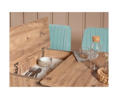 Mööblikomplekt toolid Vina 0701 - 4 - Atlantic, Green