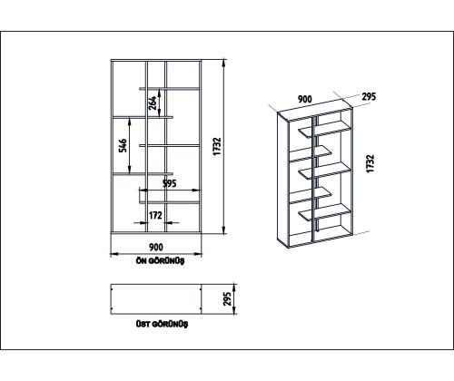 Presto - Walnut, Black