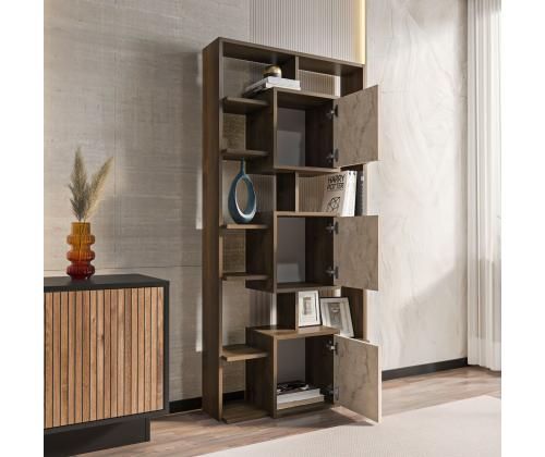 Monaco - Walnut, Travertine