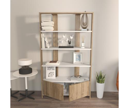 Elena - White, Walnut