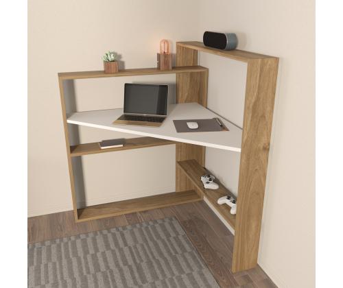 Kelly - Walnut, White