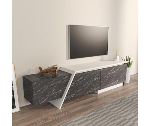 TV laud Zonas - White, Bendire