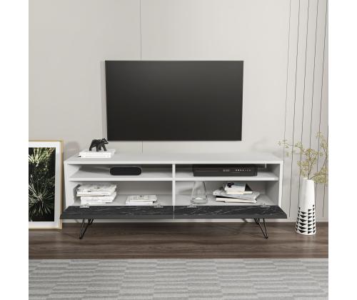 TV laud Flay - White, Bendire