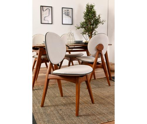 Mööblikomplekt toolid Touch Wooden - Cream