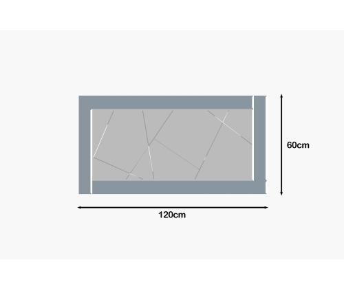 Peegel Pierre - Fume, White