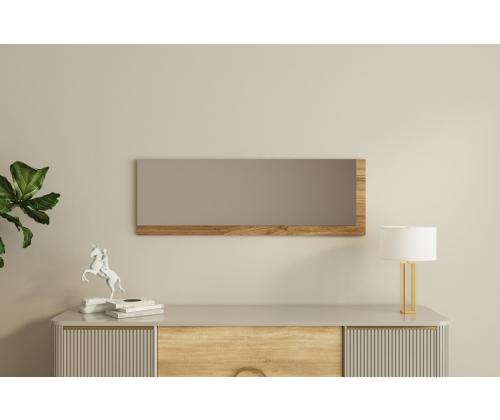 Peegel Lariya - White, Walnut