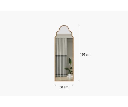 Peegel Şahmaran - Sapphire Oak