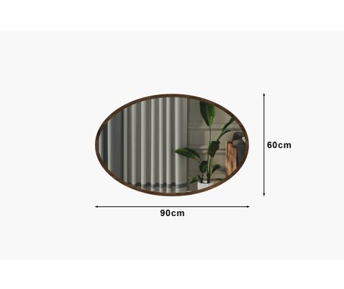 Peegel Beyo - Walnut