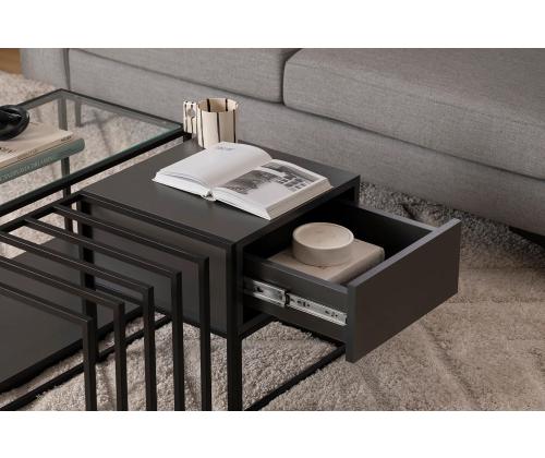 Kohvilaud Charlotte - Black