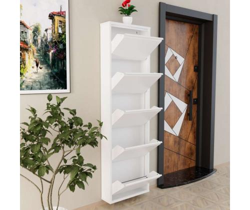 5 Piece Metal - White