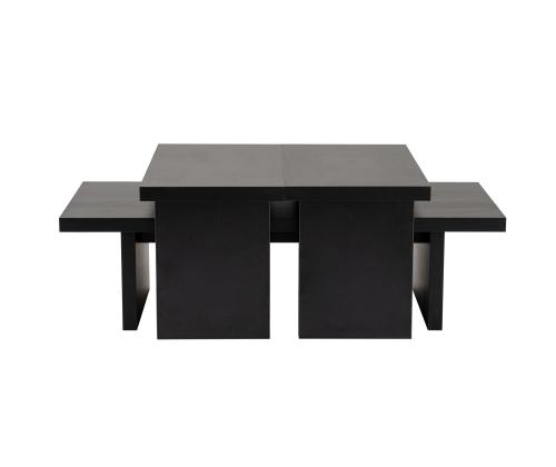 Kohvilaud Sanctuary - Wood Black