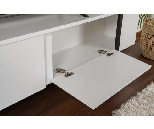 TV laud Serenity - White, Black