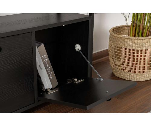 Solace - Wood Black, Black