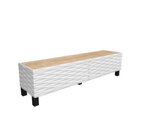 TV laud Lerze - Sapphire, White