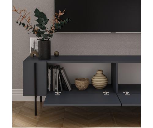 TV laud Herman - Anthracite