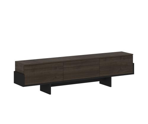 TV laud Hege - Walnut, Black