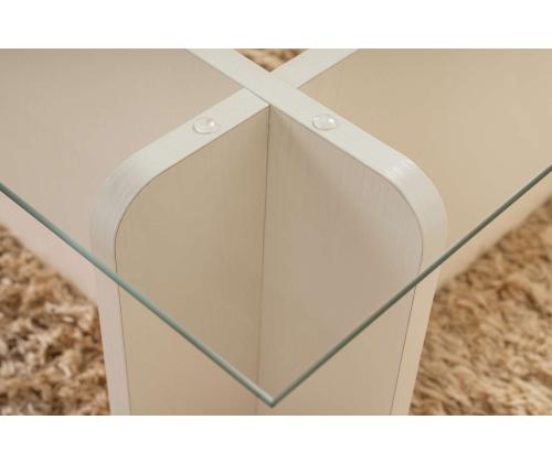 Kohvilaud Flavio - Wooden White