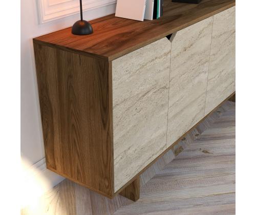 Istemi - Walnut, Travertine