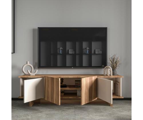 TV laud Diana - Beige, Walnut
