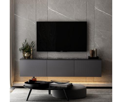 TV laud Neon Illuminated - Anthracite