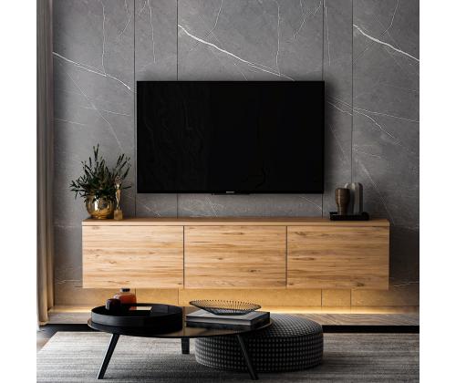 TV laud Neon Illuminated - Atlantic Pine