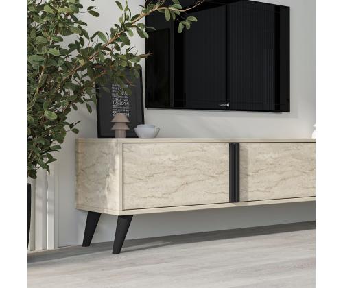 TV laud Benoit - Travertine