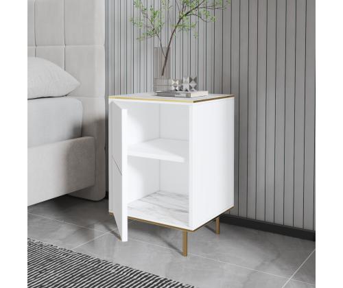 Imaj - Marble, White