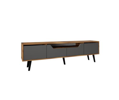 TV laud Roma 180 - Walnut, Anthracite