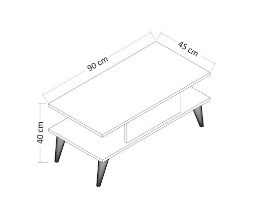 Kohvilaud Beta - White