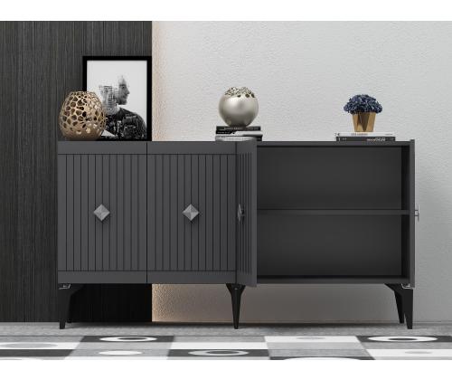 Midas - Anthracite, Silver