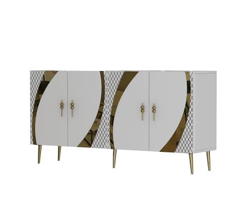 Hook KB150 - White, Gold