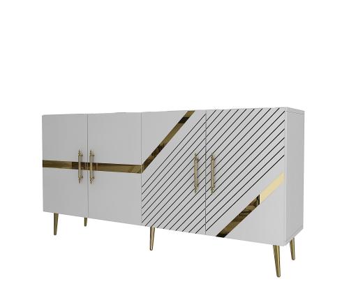 Fuga KB150 - White, Gold