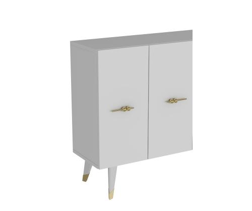 Quart Salkım - Gold, White