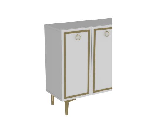 Wolly KM120 - White, Gold