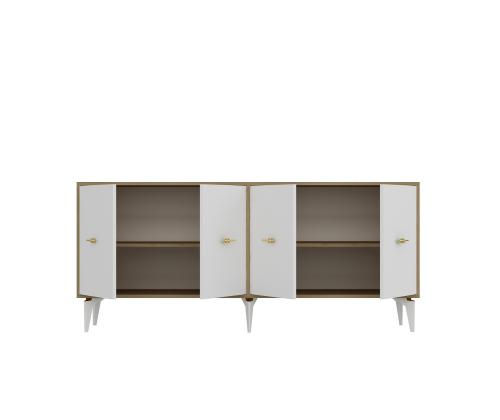 Sinta - Sapphire Oak, White