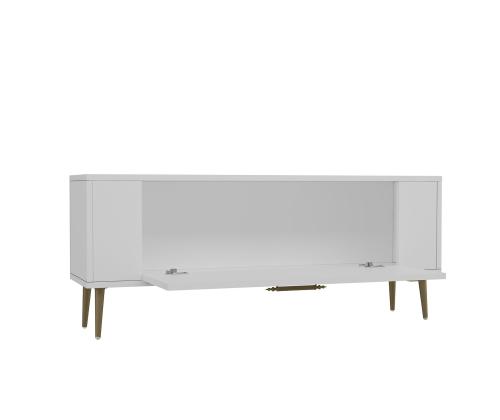 TV laud Retrop3 - White, Gold