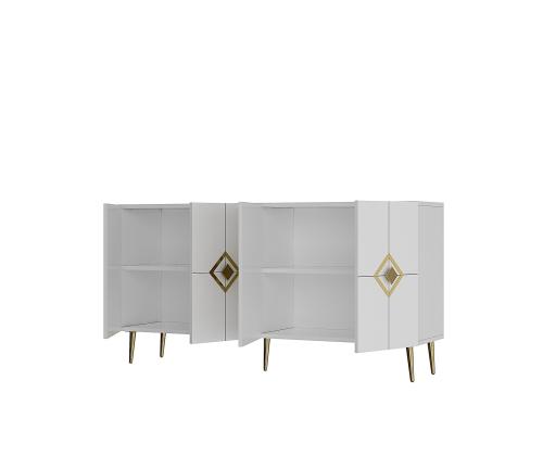 Robber KB150 - White, Gold