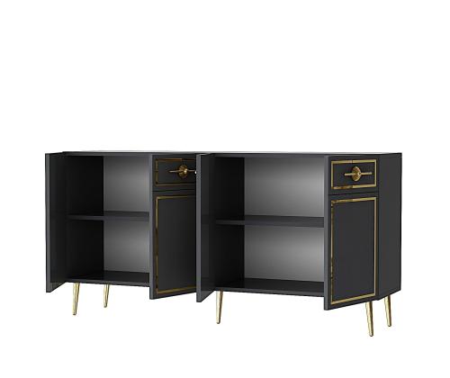 Belly KB150 - Anthracite, Gold