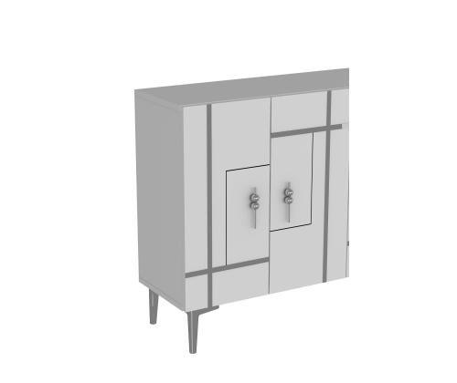 Sina - White, Silver