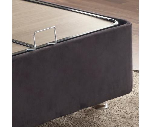 Ela Single - Black (100 x 200)