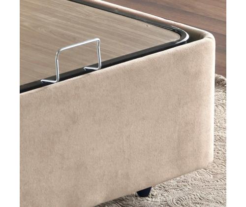 Ela Single - Light Brown (90 x 190)